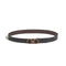 Reversible And Adjustable Gancini Belt